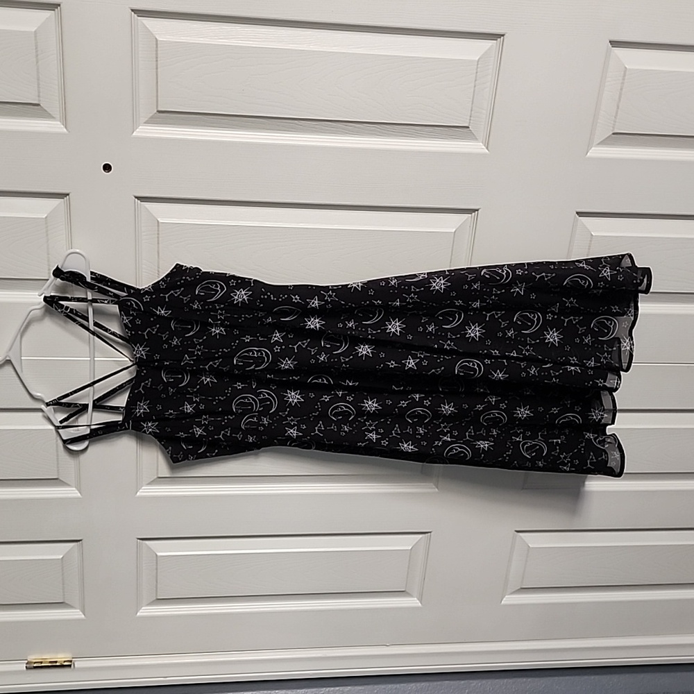 Coven United Moon and Stars Witchy Gothic Dress
